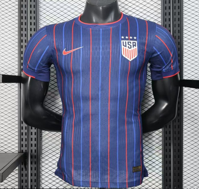 Player Version 2025 USA Away Jersey