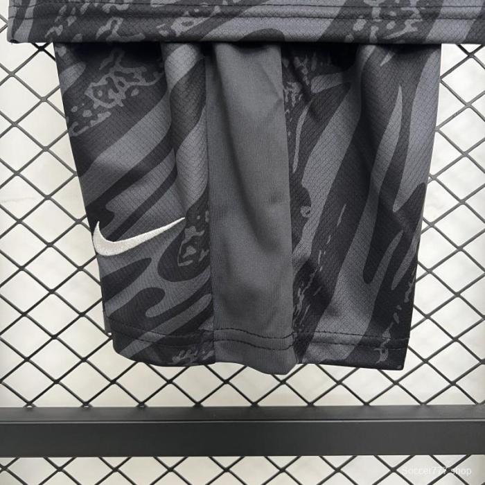 25/26 Kids Sporting Lisbon Goalkeeper Black Jersey