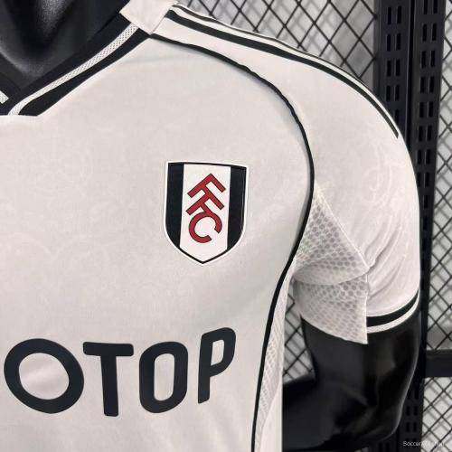 25/26 Player Version Fulham Home Jersey