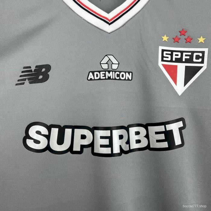 2025/26 Sao Paulo Special Edition Grey Jersey