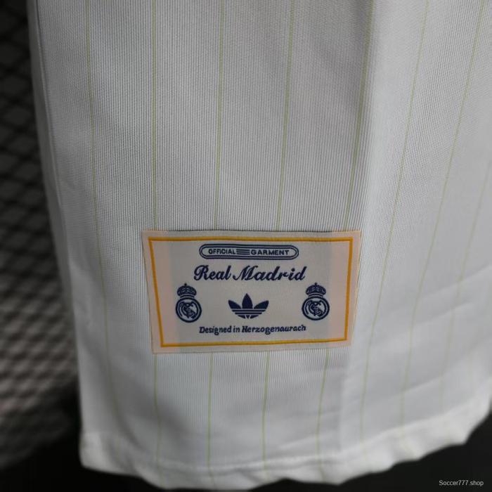 Player Version 25/26 Real Madrid White Casual Jersey