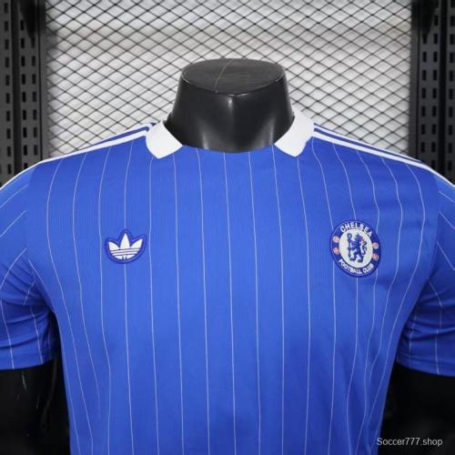 Player Version 25/26 Chelsea Adidas Original Blue Jersey