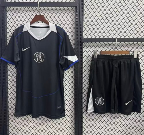 25/26 Kids Chelsea Third Black Jersey