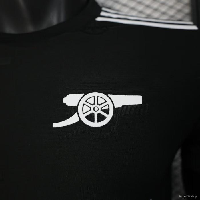 Player Version 25/26 Arsenal Black Pre-Match Jersey