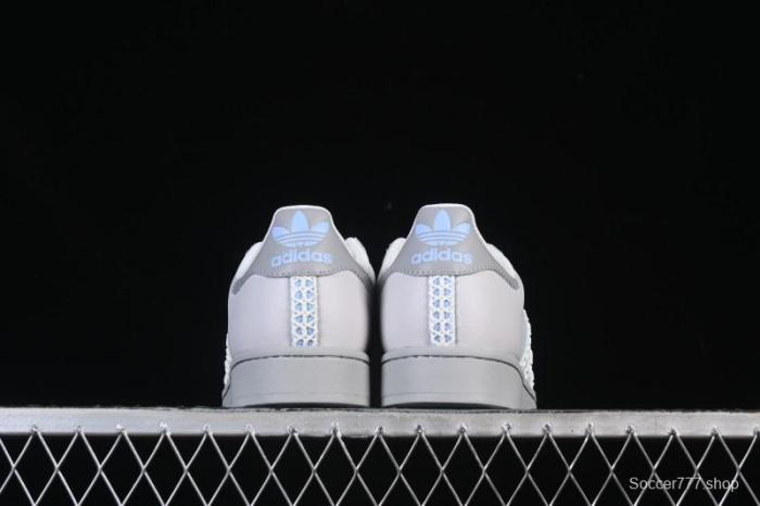 Adidas Superstar II J Casual Sneakers with Shell Toe Design - JQ8729