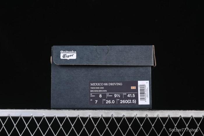 OnitsukaTiger Mexico 66 Driving Low-Top Casual Running Shoes - 1183C306-200