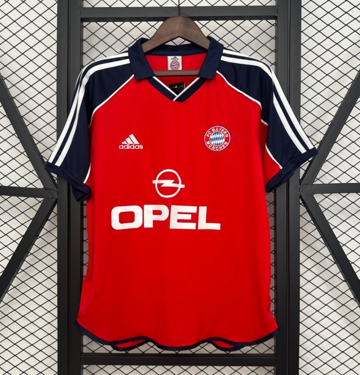 00/01 Retro Bayern Munich Home Jersey