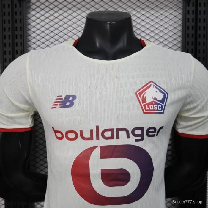 Player Version 25/26 Lille Home Jersey