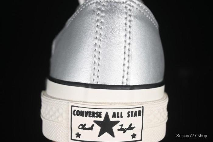 Converse Chuck 1970s Future Silver Low-Top Casual Sneakers - A15188C