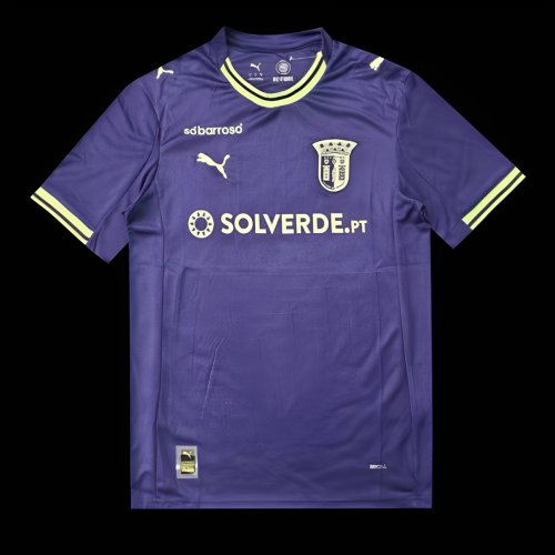 25/26 Braga Third Purple Jersey
