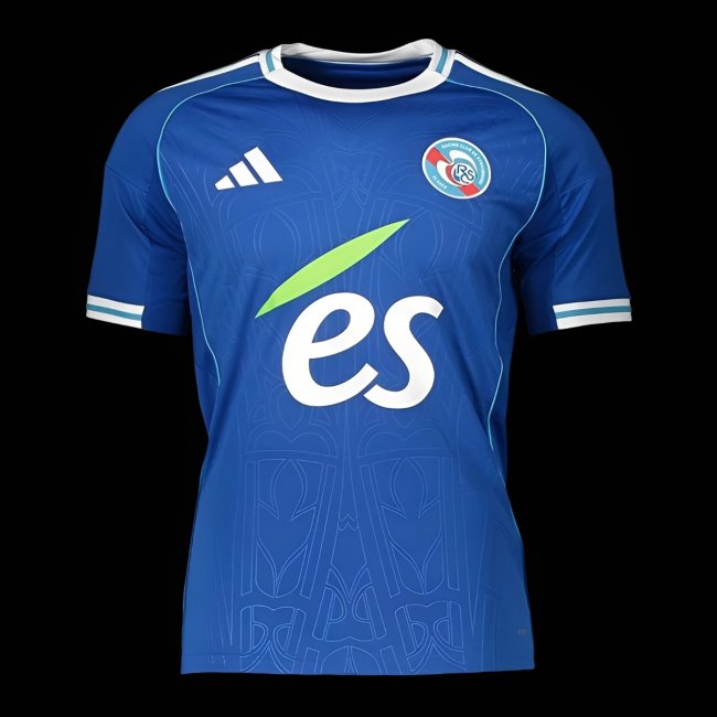 2025/26 Mens RC Strasbourg Alsace Home Jersey