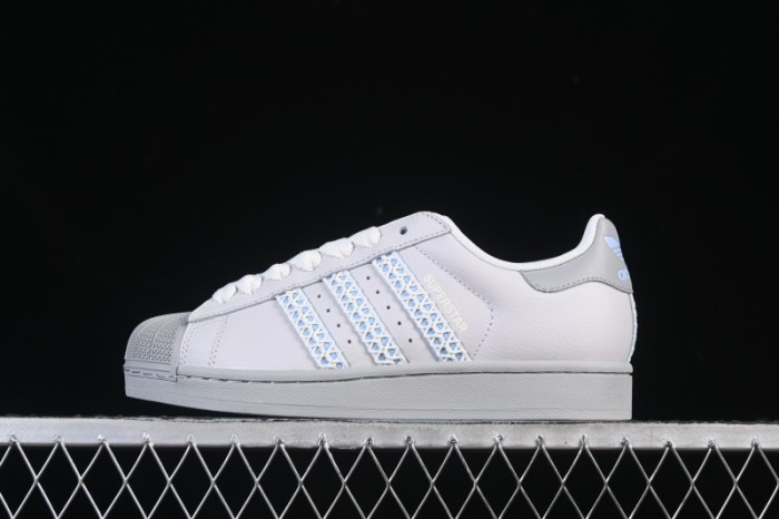 Adidas Superstar II J Casual Sneakers with Shell Toe Design - JQ8729