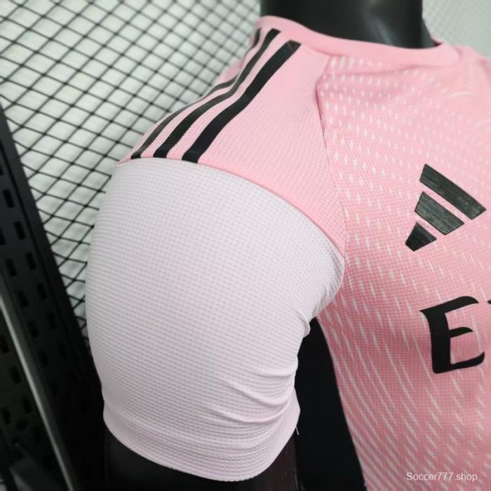Player Version 25/26 Arsenal Pink Pre-Match Jersey