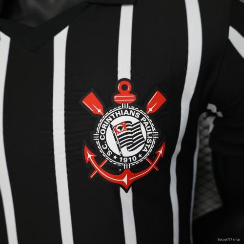 Player Version 25/26 Corinthians Black Stripe Special Edition Jersey