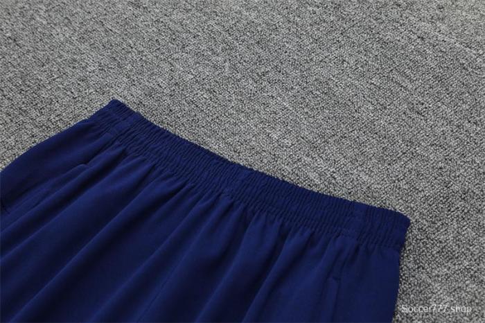 25/26 Manchester City Light Blue Camouflage Half Zipper Jacket+Long Pants