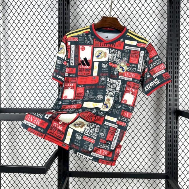 2025/26 Real Madrid Doodle Board Jersey