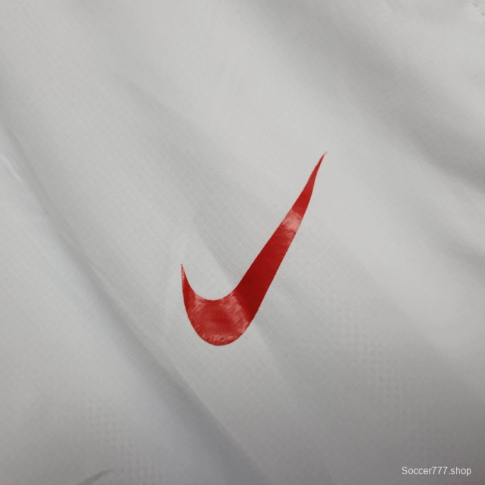 25/26 Liverpool Jacket White Windbreaker