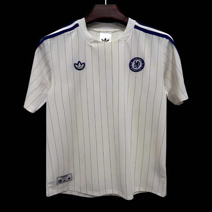 25/26 Chelsea Adidas Original Terrace Icons WHITE Jersey