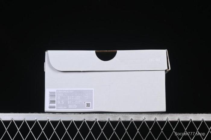 Nike Air Force 1'07 Low Knit Khaki Casual Sneakers - CI0051-200