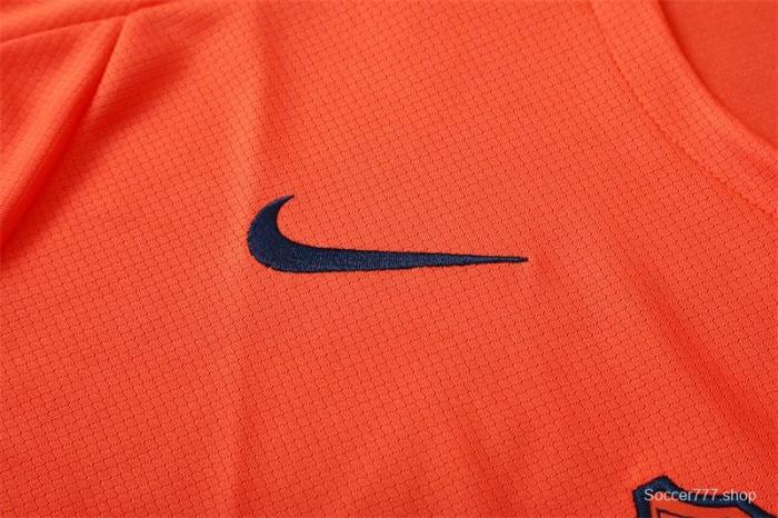 25/26 Barcelona Orange T90 Short Sleeve Jersey+Shorts