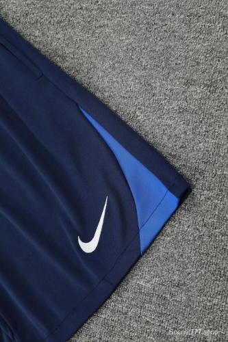 25/26 PSG Red/Blue Vest Jersey+Shorts