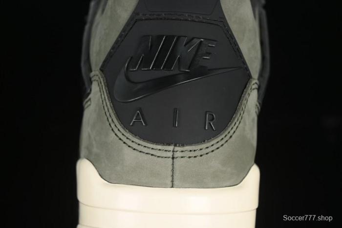 Nike Air Jordan 4 Retro OG Undefeated Collaboration Olive Green Suede - IB1519-200