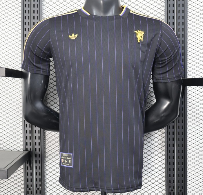 Player Version 25/26 Manchester United Black Casual Jersey