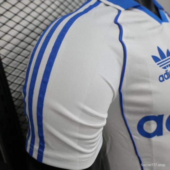 Player Version 25/26  Adidas Trefoil WHITE Jersey