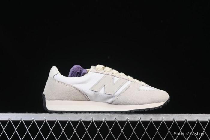 New Balance 471 Series Fabric and Leather Lifestyle Casual Shoes - U471AJ