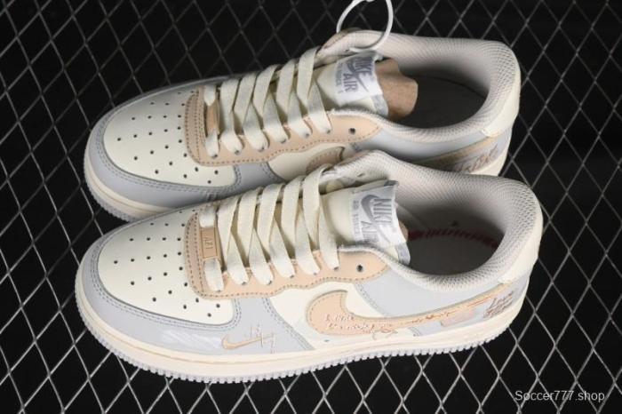 Nike Air Force 1'07 Low Love Letter Casual Sneakers - DB3301-111