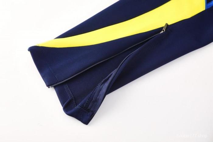 25/26 Boca Juniors Navy Full Zipper Jacket + Long Pants