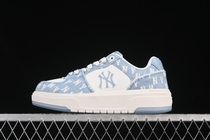 Adidas NY MLB Chunky Liner Embo Monogram New York Yankees Height-Increasing Thick Sole Casual Running Shoes - 3ASXV015N50BLS
