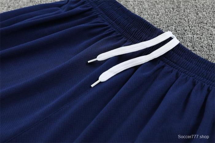 25/26 Tottenham Hotspur Royal Blue with XS Short Sleeve+Soccer Shorts