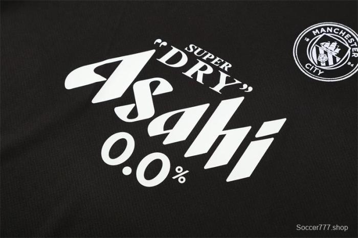 25/26 Manchester City Black with XS Short Sleeve+Soccer Shorts