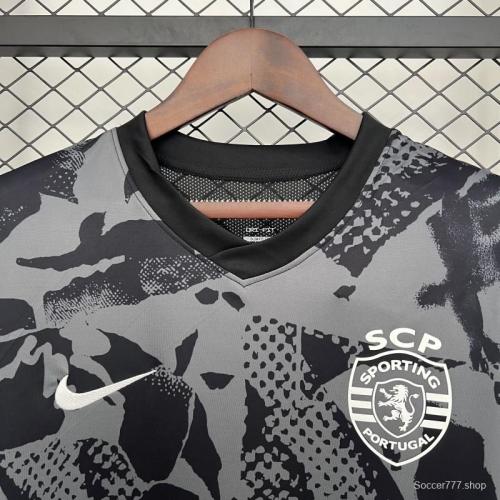 25/26 Sporting Lisbon Grey Pre-Match Jersey