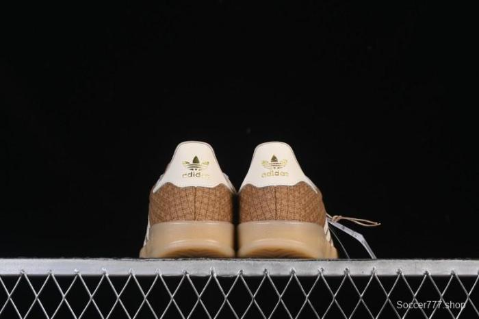 Adidas Originals Gazelle Indoor Retro Casual Slip-Resistant Wear-Resistant Low-Top Skate Shoes - JR8851