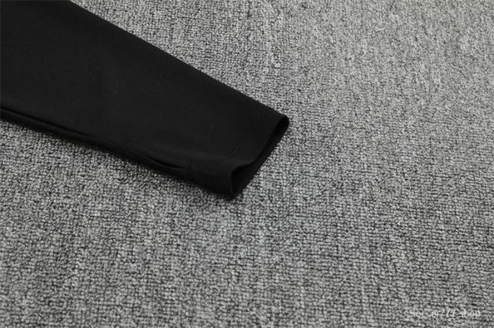 25/26 Manchester City Black Half Zipper Jacket+Long Pants