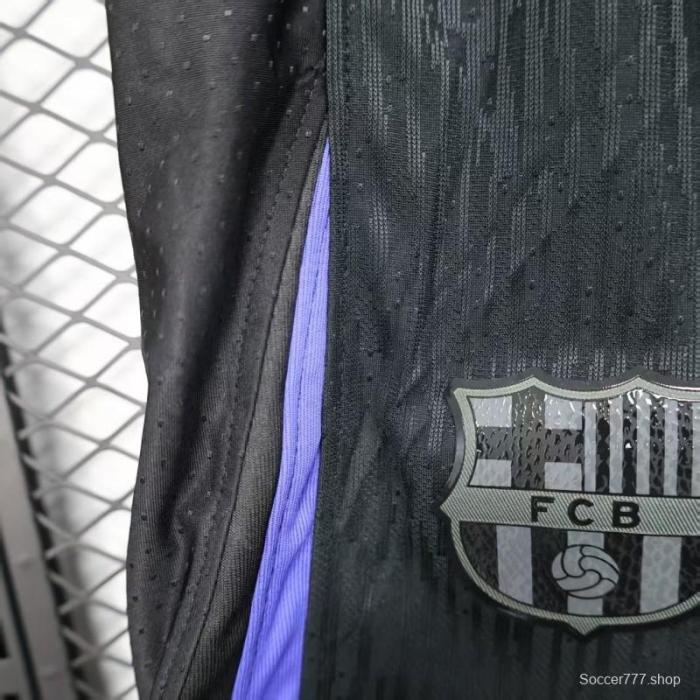 Player Version 25/26 Barcelona Black Shorts