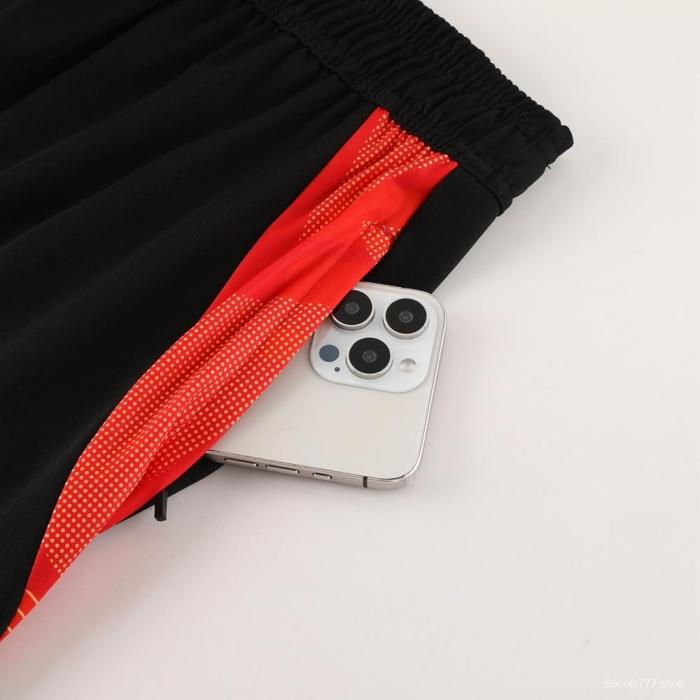 2025 Belgium Black Short Sleeve+Soccer Shorts