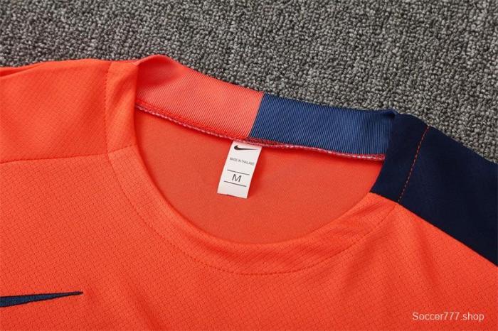 25/26 Barcelona Orange T90 Short Sleeve Jersey+Shorts