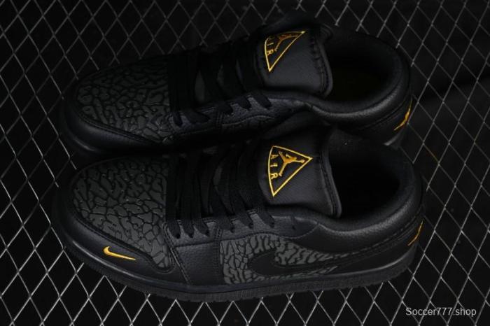 Nike Air Jordan 1 Low Elephant Print Casual Sneakers - IM6568-010