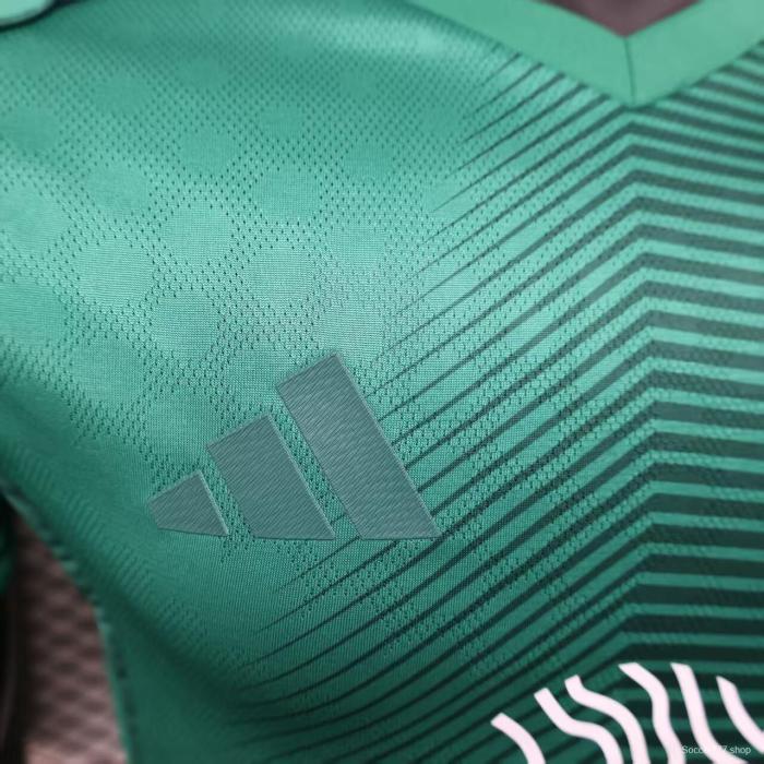 Player Version 25/26 Al-Ahli Away Green Jersey