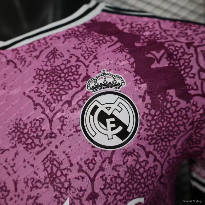 Player Version 25/26 Real Madrid Purple Pre-Match Jersey
