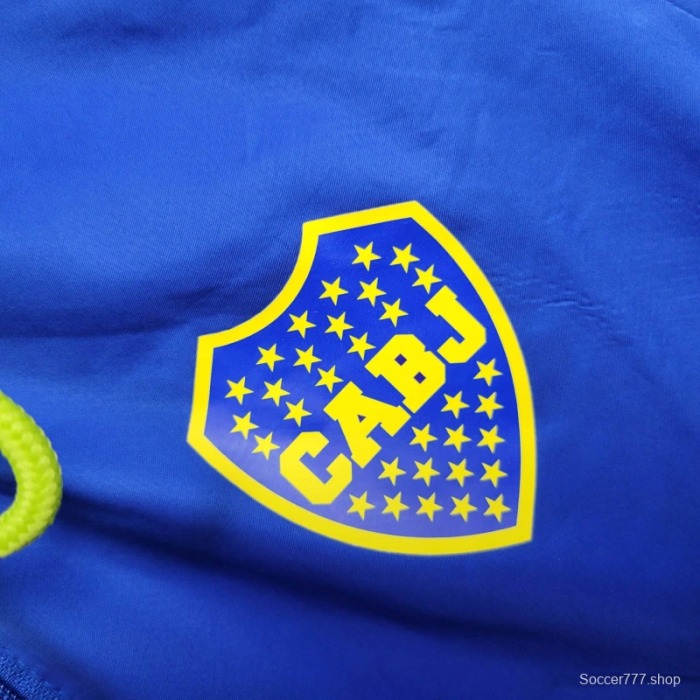 25/26 Boca Juniors Jacket Blue Windbreaker