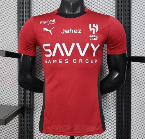 Player Version 25/26 Al Hilal Red Jersey