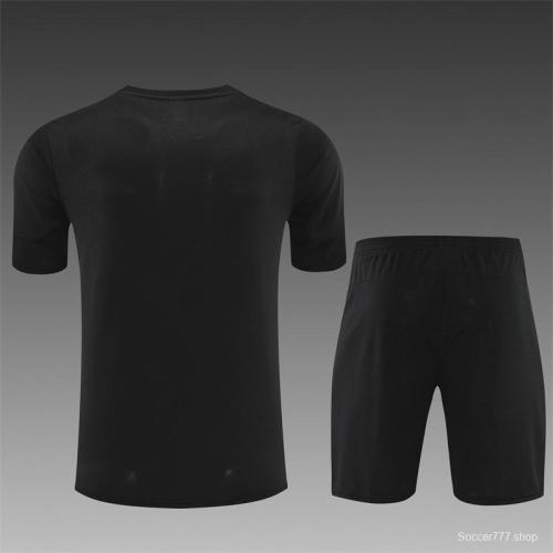 25/26 Manchester City Black with XS Short Sleeve+Soccer Shorts