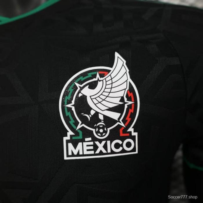 Player Version 2025 Mexico Black Pre-Match Jersey
