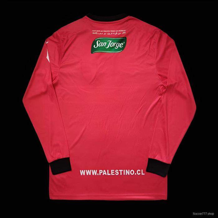Retro 22/23 Palestino CD Long Sleeve RED Jersey