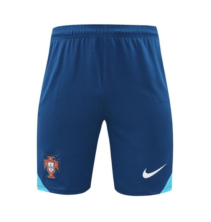 2025 Portugal Royal Blue Short Sleeve+Soccer Shorts