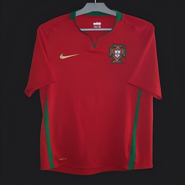 Retro 2008 Portugal Home Jersey